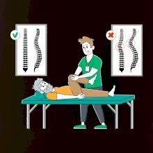 Fyziologické zakřivení páteře