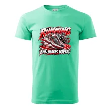 Běžecká bota se stopkami eat sleep repeat