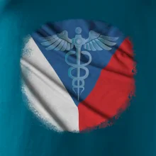Hrdinové zdravotnictví - Česká vlajka (Pecka design)