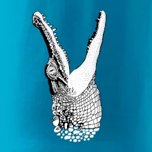 Krokodýl kreslený (Pecka design)