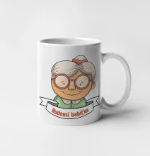 Budoucí babička kreslená