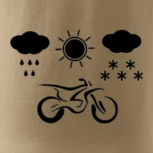 Motorkář za každého počasí - enduro