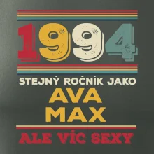 1994 stejný ročník jako Ava Max