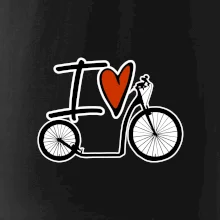 I love koloběžka velké a malé kolo