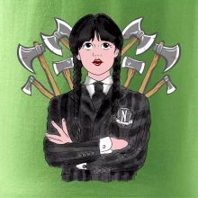 Sekery - holka v černém (Pecka design)