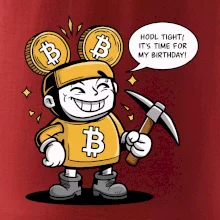 Hodl tight, it's time for my birthday!