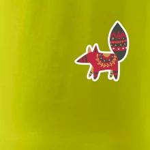 Folklor na prsu liška