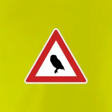 Dopravní značka - Pozor sova