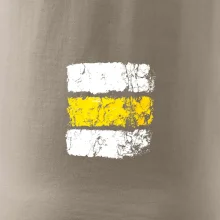 Turistická značka - žlutá