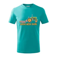 Traktor občas něco zvoře