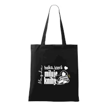 Černobílá holka, která miluje knihy - Vaše jméno