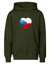 Česká vlajka srdce