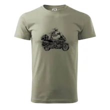 Cestovní motorka kostra
