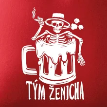 Tým ženicha kostra Tým ženicha kostra