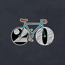 Narozeniny 20 let na kole