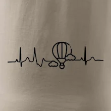 EKG létání balonem