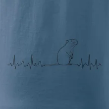 EKG křivka kapybara