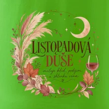 Listopadová duše boho podzim a víno