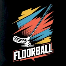 Floorball - barvy a hokejka