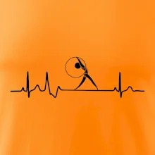 EKG moderní gymnastika obruč