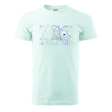 Neratovice - Mapa s vodními toky