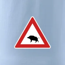 Dopravní značka - Pozor divočák