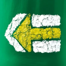 Párová turistická značka žlutá