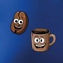 Parové triko - Hrnek a káva