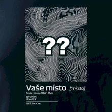 Vaše místo - vrstevnice v obdélníku