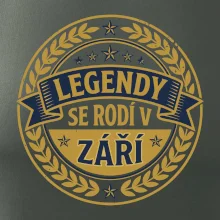 Legendy se rodí v září - Retro emblém