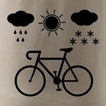 Cyklista za každého počasí