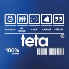Čárový kód teta Čárový kód teta