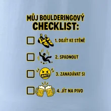 Můj boulderingový checklist