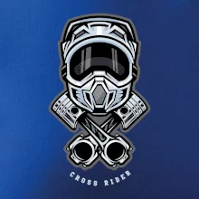 Cross rider písty helma