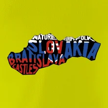 Mapy - názvy měst - Slovensko