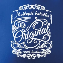 Vintage nejlepší babička  100% kvalita