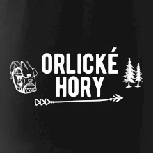 Orlické hory nápis