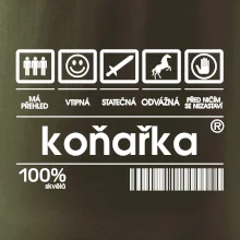 Čárový kód - Koňařka