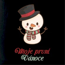 Moje první Vánoce sněhulák