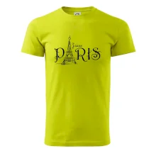 Paris nápis Eiffelovka rovný Paris nápis Eiffelovka rovný