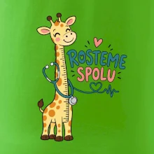 Rosteme spolu - žirafa se stetoskopem