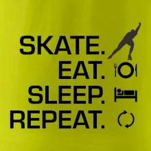 Eat sleep skate - lední bruslení