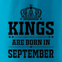 Kings are born in September