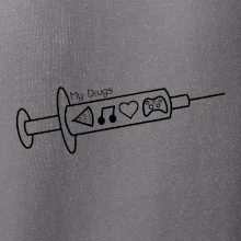 My Drugs - jídlo hudba