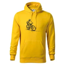 MTB kreslený cyklista MTB kreslený cyklista