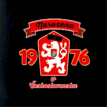 Narozena v Československu - Přelepený znak 1976