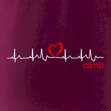 Moje srdce bije pro climb (horolezení)