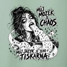 Můj mozek je chaos a jazyk tiskárna