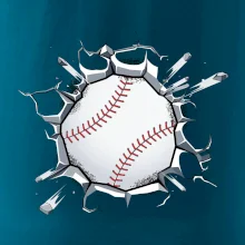 Baseball míč v triku