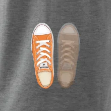 Párové boty - oranžové